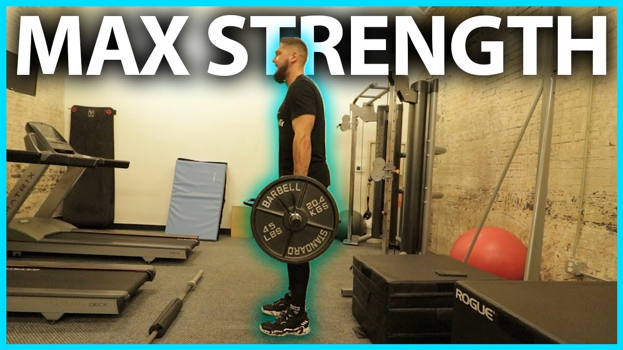MAX STRENGTH WORKOUT FOR VERTICAL JUMP!