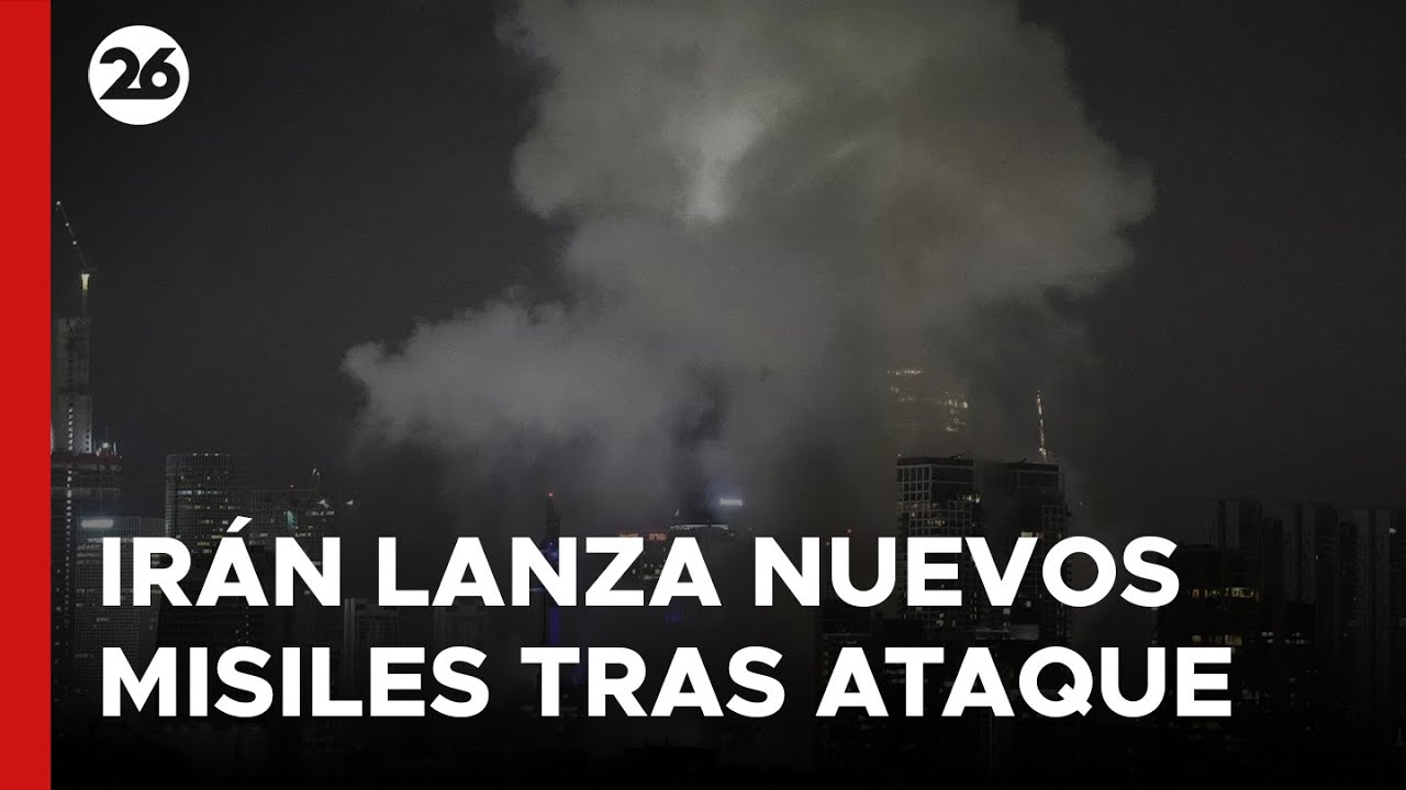 🚨 EN VIVO - ISRAEL | Irán lanza nuevos misiles tras el ataque a sus instalaciones nucleares