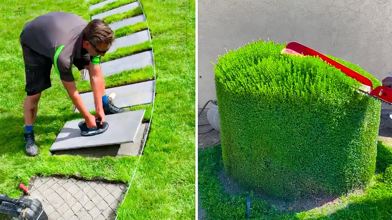 BEFRIEDIGENDE VIDEOS VON ARBEITERN, DIE IHRE ARBEIT PERFEKT MACHEN
