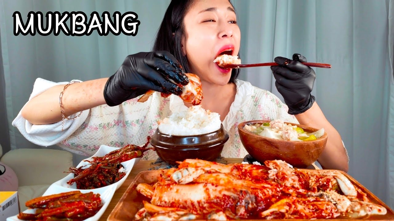 ⛰️산더미 고봉밥 생굴을 가득넣은 집밥 한식 김치먹방.고들빼기,마늘쫑,고추장아찌,명란순두부찌개까지 Korean Food Kimchi Mukbang eating show