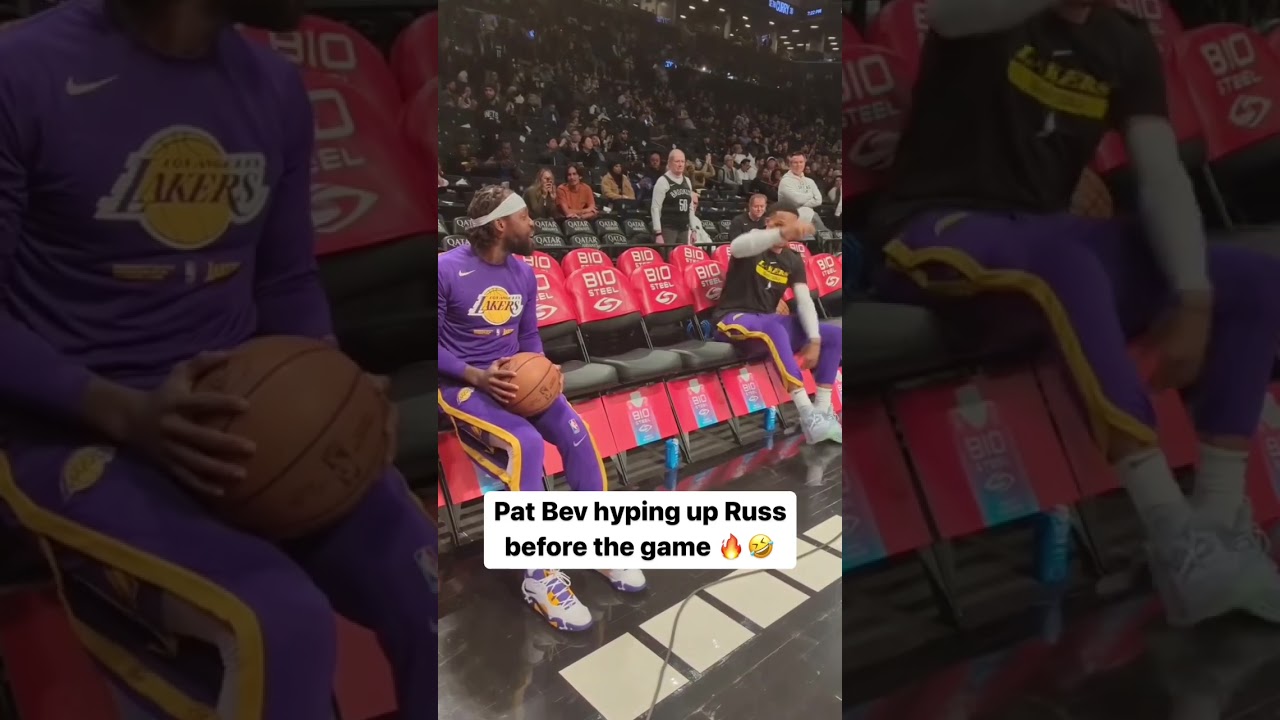 Patrick Beverley Hypes up Russell Westbrook dance moves😂😂😂
