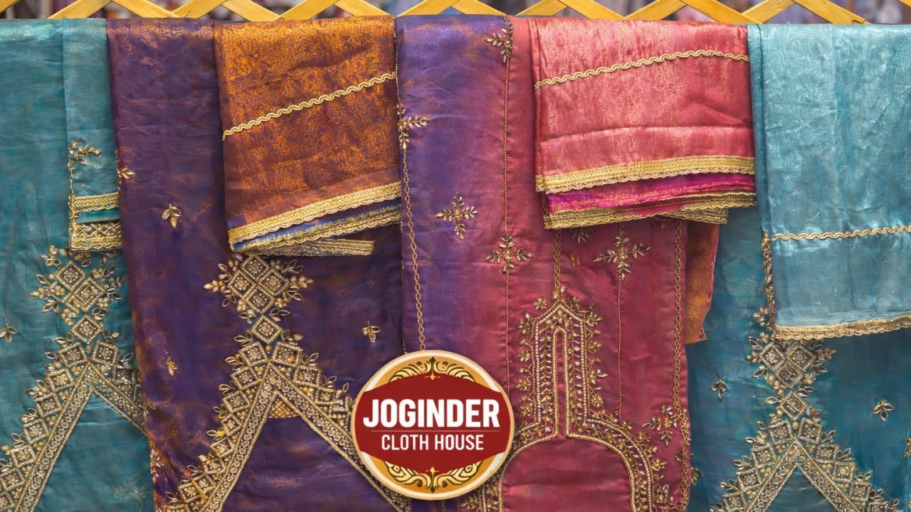 Fendi Sik Collection 1650₹ 😍 | Heavy Handwork Punjabi Suits | Fendi Dupatta | Joginder Cloth House 