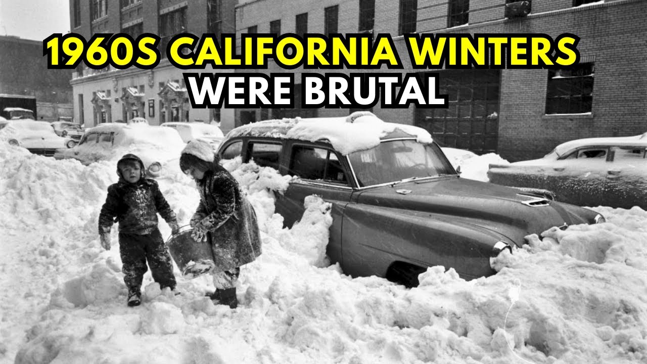 Какова была настоящая зима в Калифорнии 1960-х годов 🥶