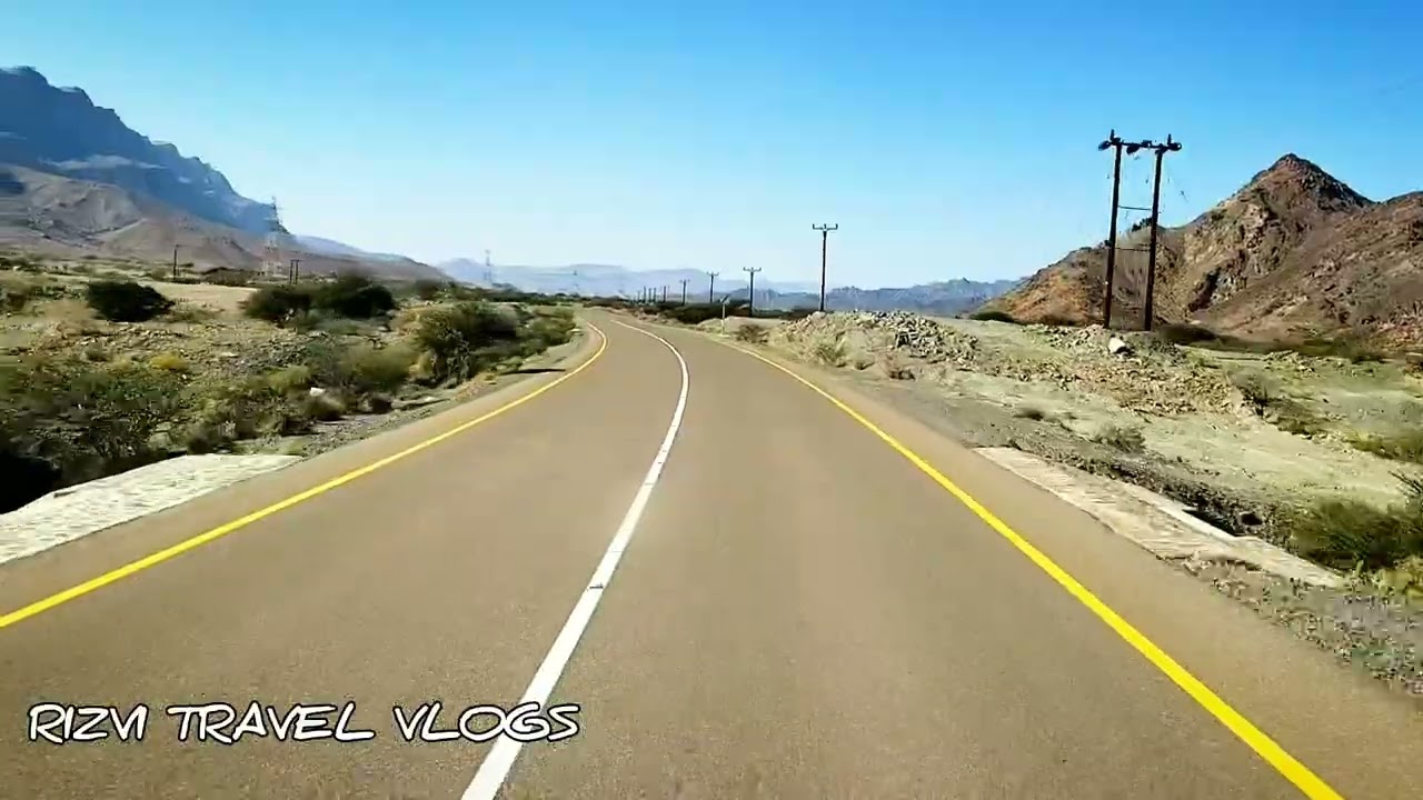 Yanqul Wadi Sa Road Drive | Mountains & Desert Views