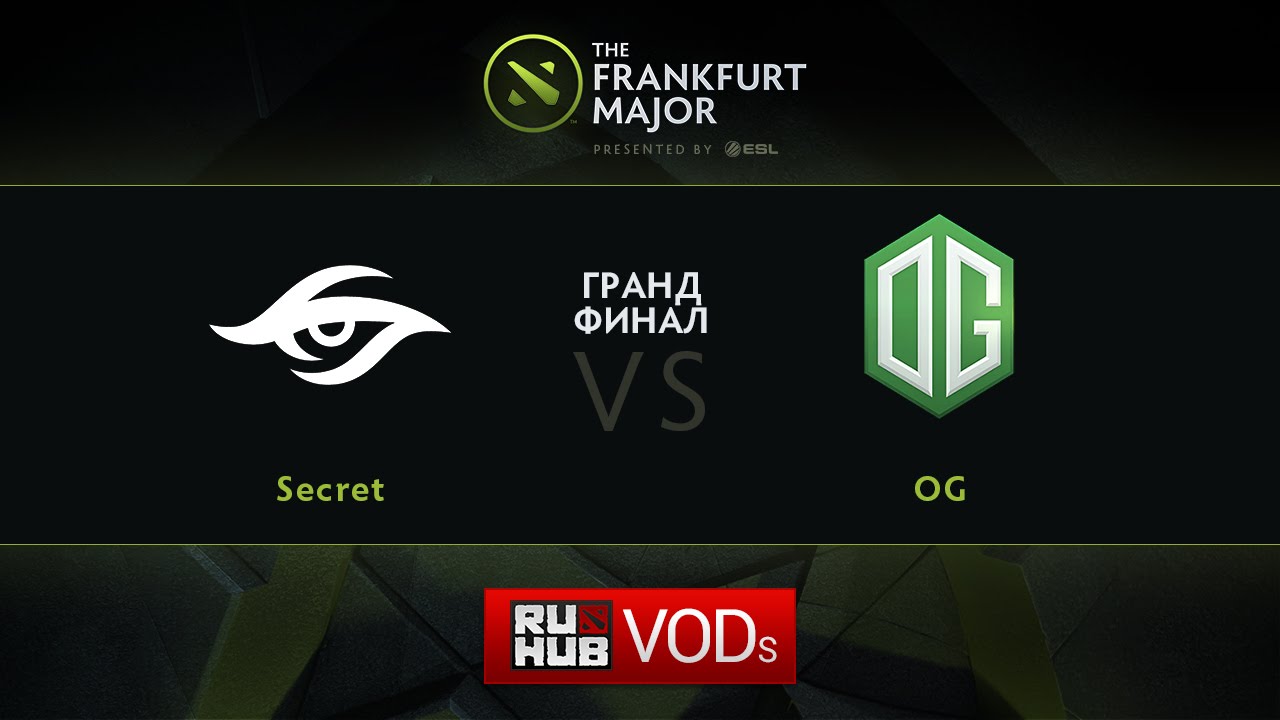Secret vs OG, Fall Major, Grand Final, Game 1
