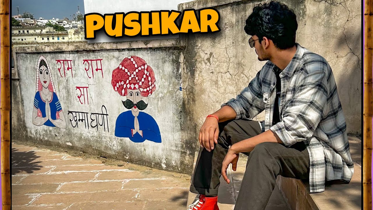 Pushkar pahuch gaye ❤️ | Bhramha ji ka Mandir | The Roamer Amit | RAW #vlog