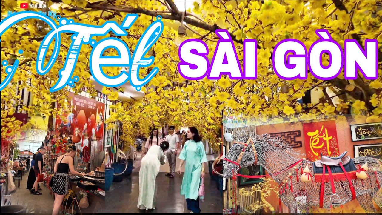 Giữa Biển Mai Vàng, Du Khách Quốc Tế Dạo Tết Sài Gòn