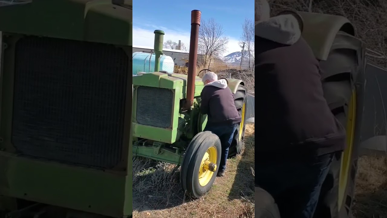 John Deere D Hand Start