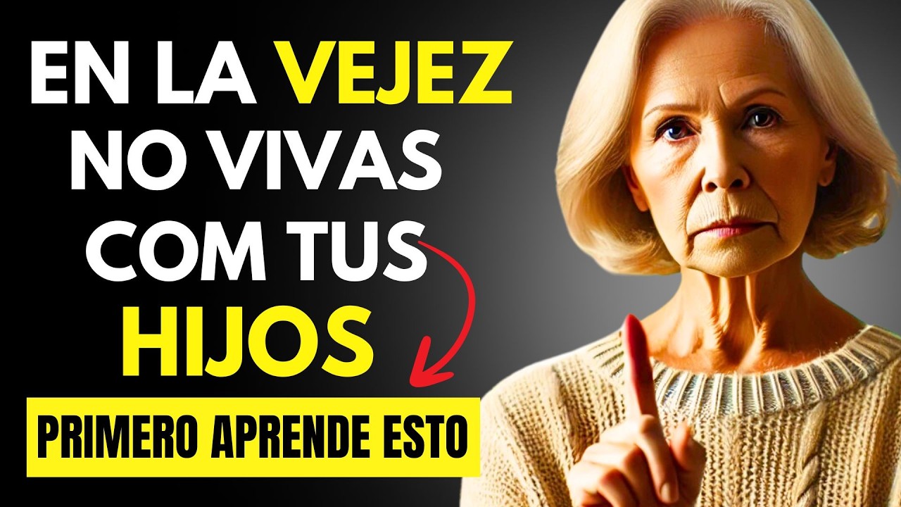 VIVIR con tus HIJOS en la VEJEZ puede ser el MAYOR error de TU VIDA