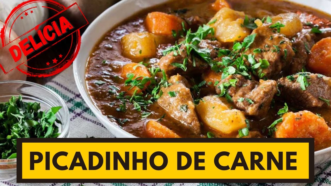 Como preparar um PICADINHO DE CARNE PERFEITO e DELICIOSO