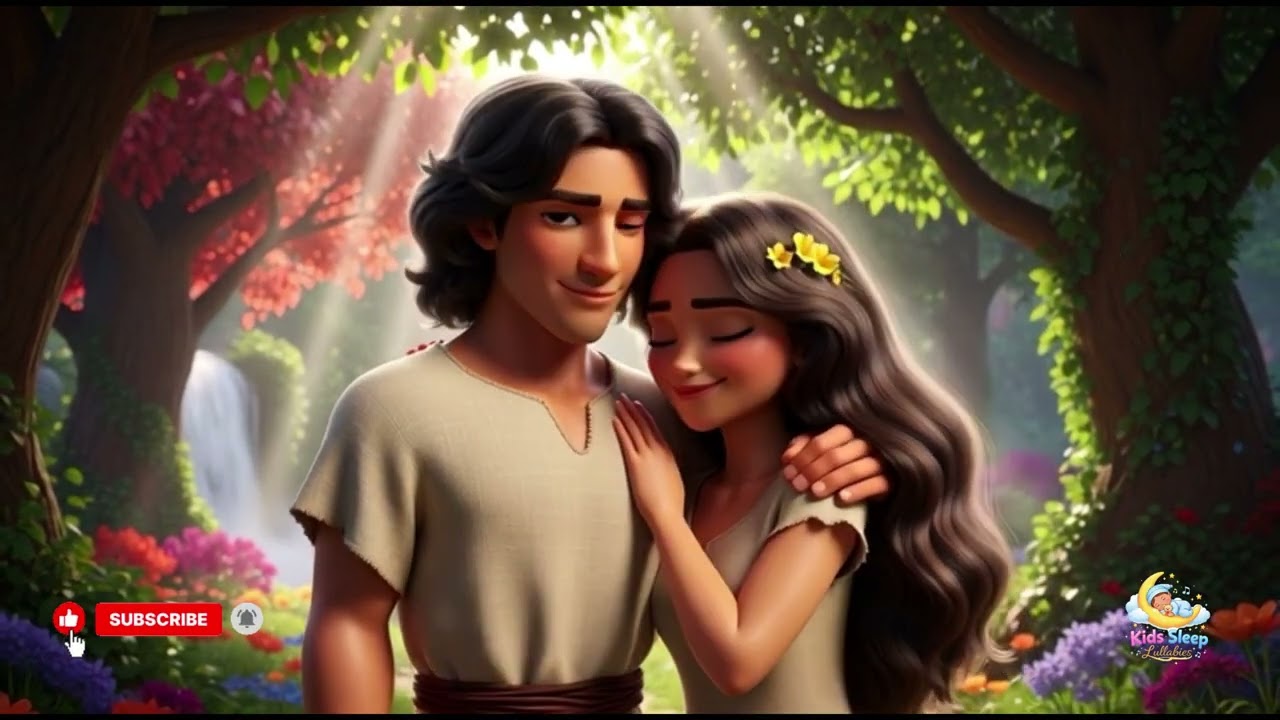 Adam and Eve Lullaby  | Peaceful Christian Bedtime Song for Kids