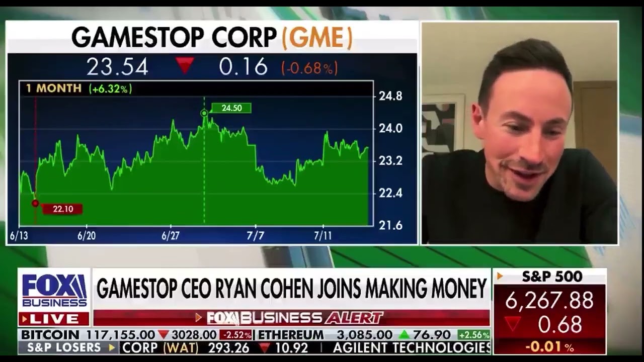 SHORTS MUST COVER!!! FULL RYAN COHEN & CHARLES PAYNE INTERVIEW // GAMESTOP CEO PART 2