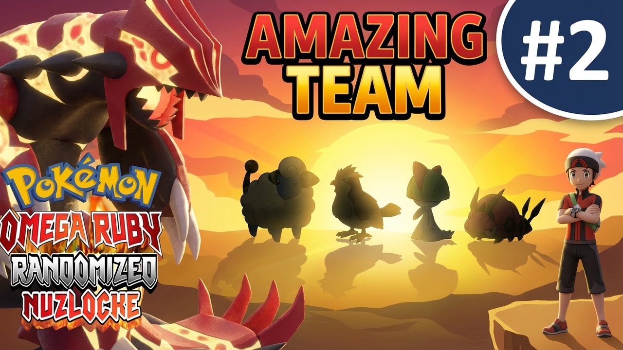 Pokémon Omega ruby Randomizer Nuzlocke Ep.2 (Assemble the Team)