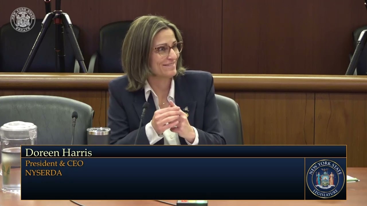 Senator Helming, 2025 Executive Budget Hearings (NYSERDA)