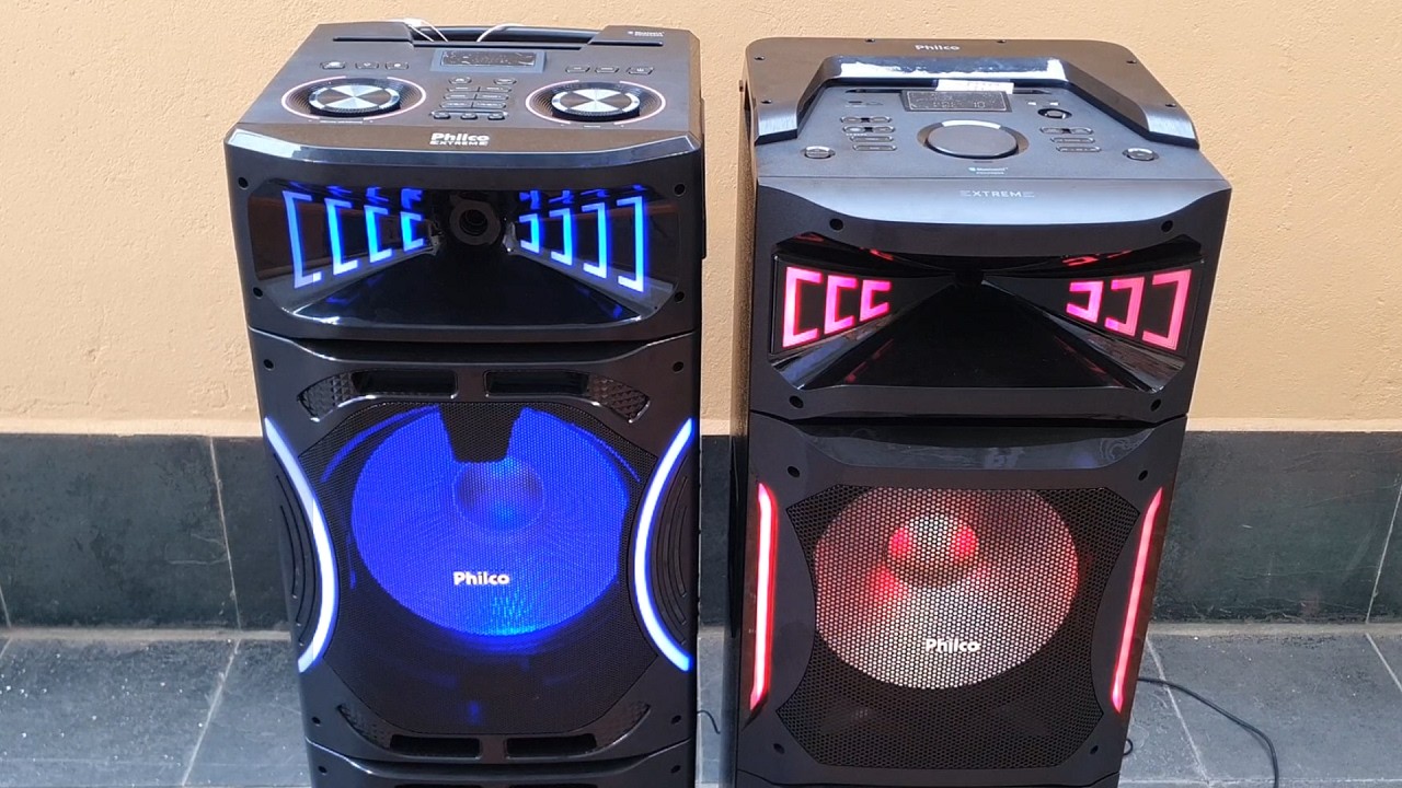 🟢💥  Philco PCX35000 Vs. Philco PCX30000 🟢 QUAL  PHILCO DE 15 POLEGADAS TOCA MAIS FORTE?