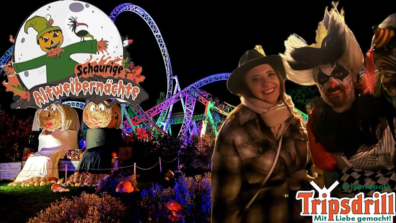 Tripsdrill Schaurige Altweibernächte 2023 - schaffen wir alle Mazes ohne Fastpass?