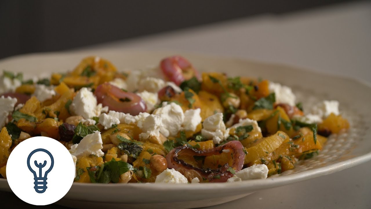 Dan Kluger's Roasted Butternut Squash with Spicy Onions | Genius Recipes