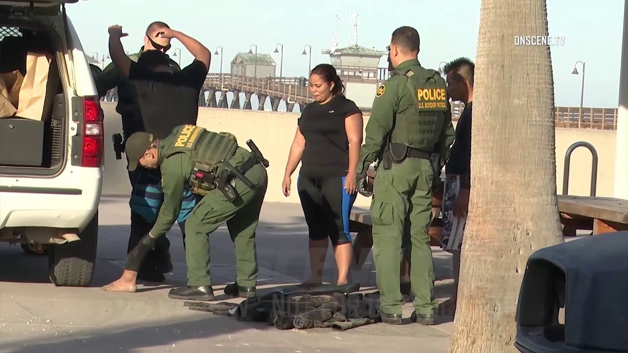 San Diego: Immigrants Caught Swimming Ashore From Mexico