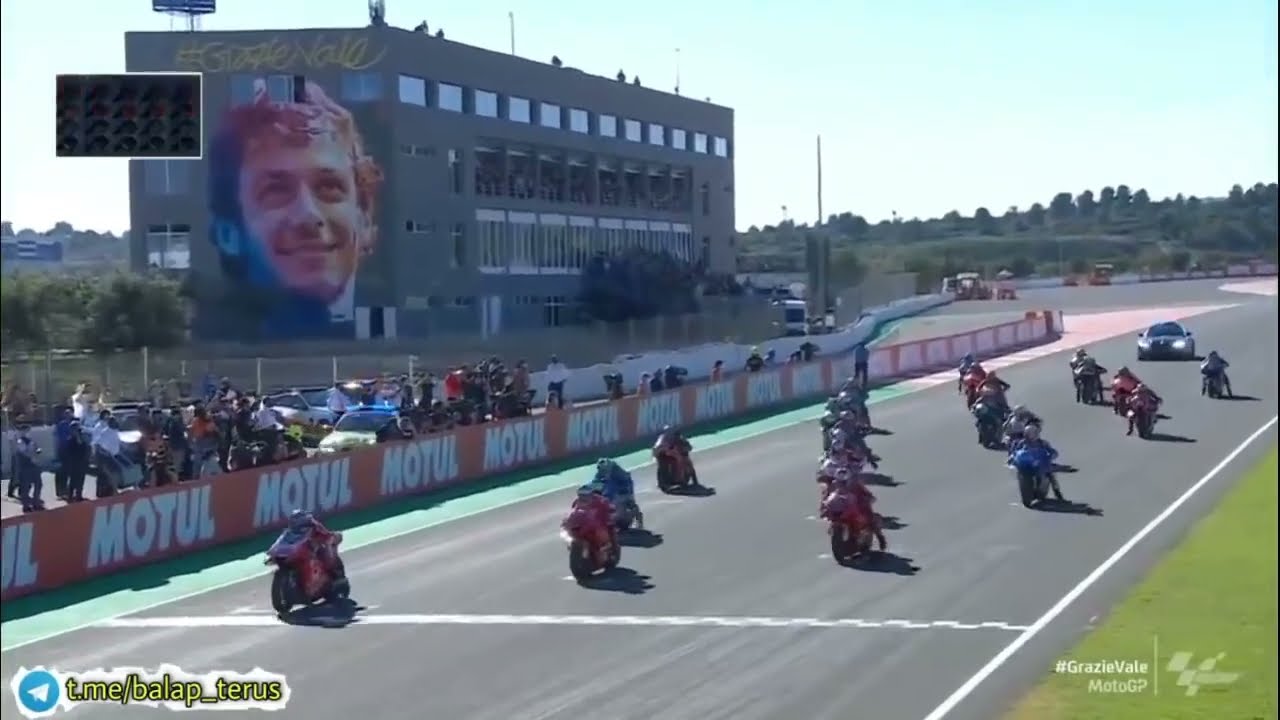 #GRAZIE VALE  CIRCUIT RICARDO TORMO