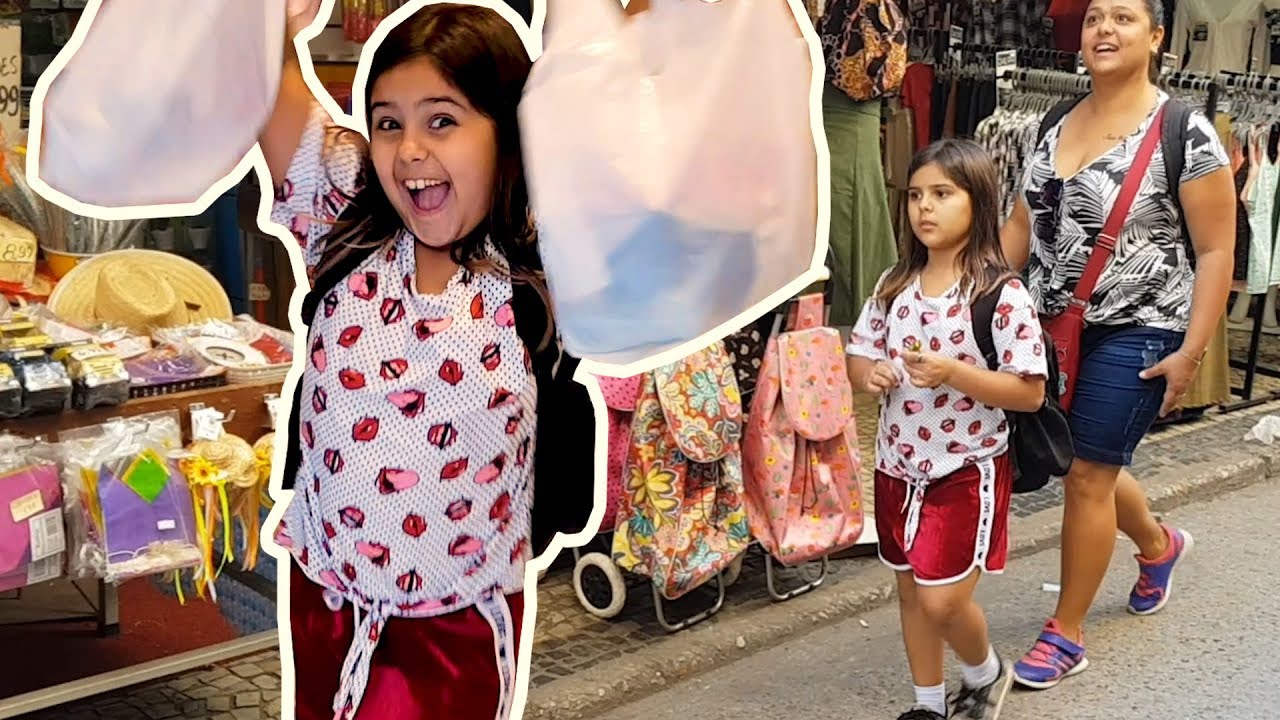 FIZ MUITAS COMPRAS COM MEU DINHEIRINHO DO YOUTUBE