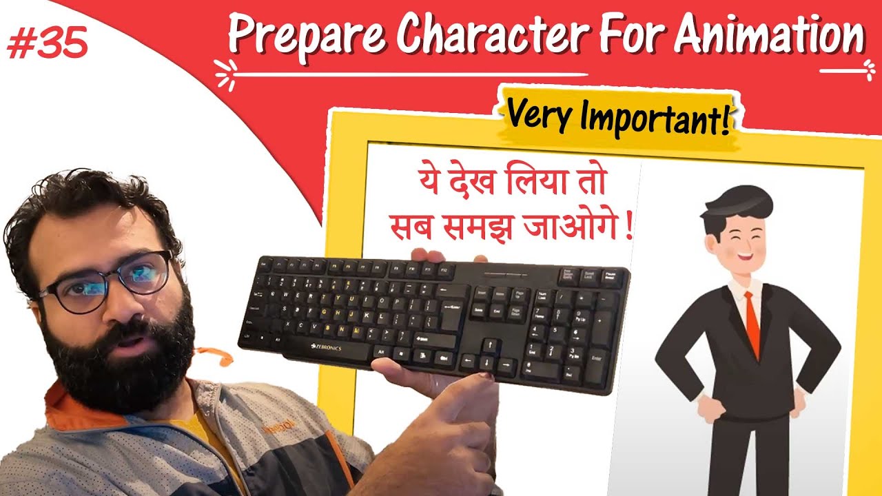 Prepare Characters For Animation ll All Layers ll Adobe Animate CC