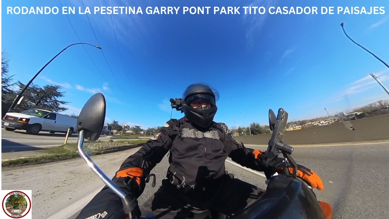 RODANDO EN LA PESETINA GARRY POINT PARK TITO  CASANDO PAISAJES