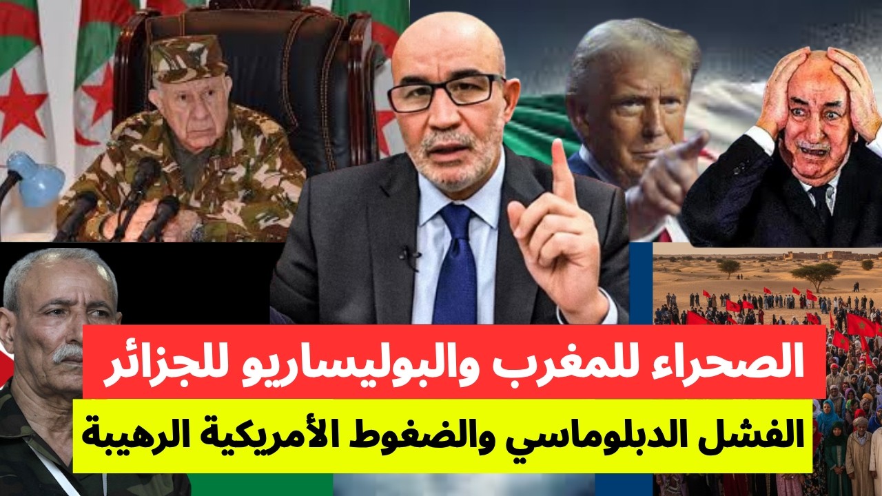 الصحراء للمغرب والبوليساريو للجزائر: قراءة في الفشل الدبلوماسي والضغوط الأمريكية الرهيبة
