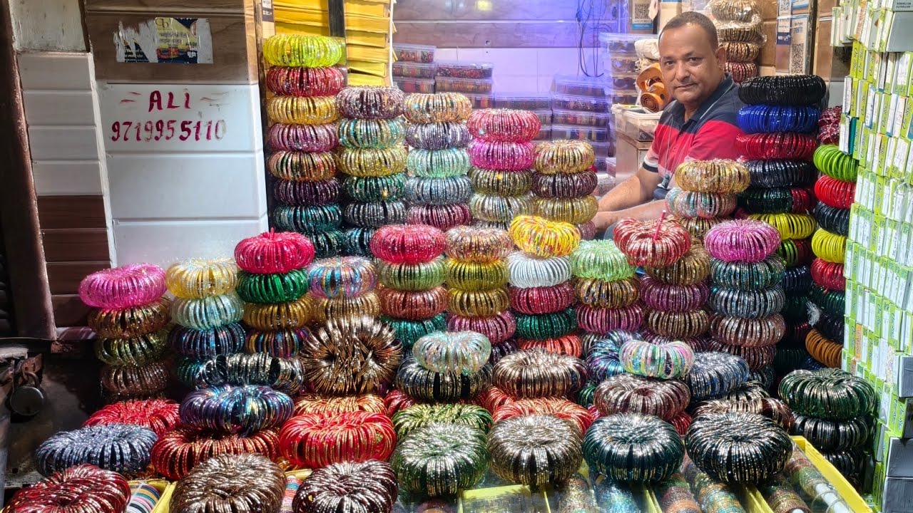 Firozabad chudi Wholseles market 2025 ke new video 