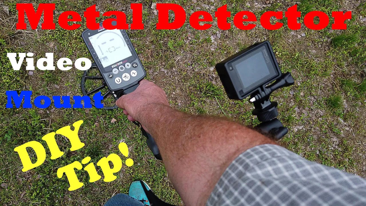 Metal Detecting Gear DIY Video Gopro Camera Mount