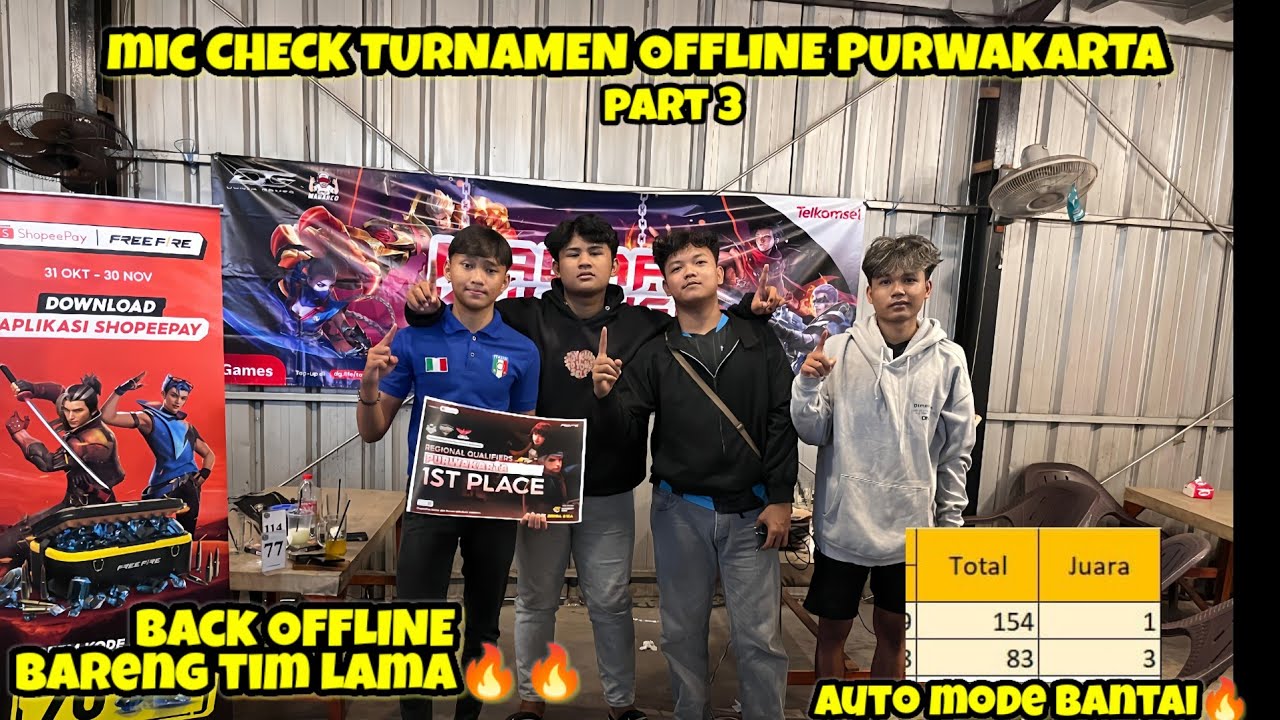 GRAND FINAL TURNAMEN OFFLINE ICT PURWAKARTA PART TERKAHIR 