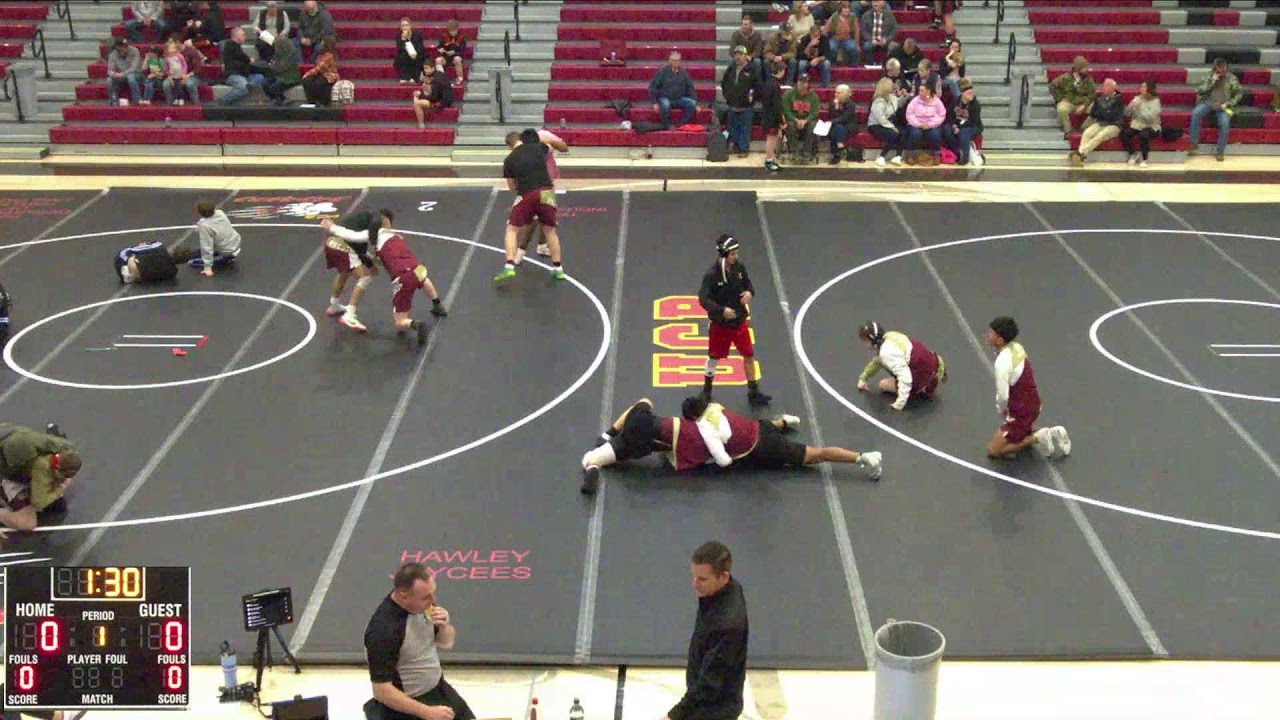 Lake Park Audubon High School vs Sauk Centre High School Mens Varsity Wrestling