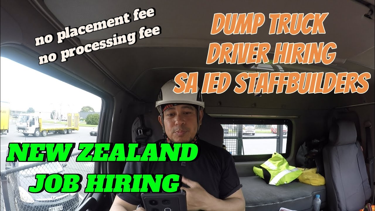 NEW ZEALAND TRUCK DRIVER HIRING SA IED STAFFBUILDER