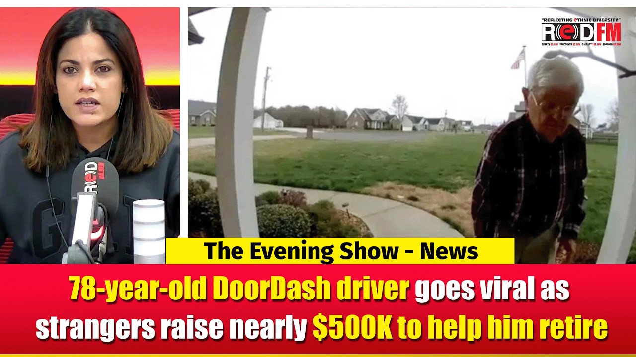 78-year-old DoorDash driver goes viral as strangers raise nearly $500K to help him retire