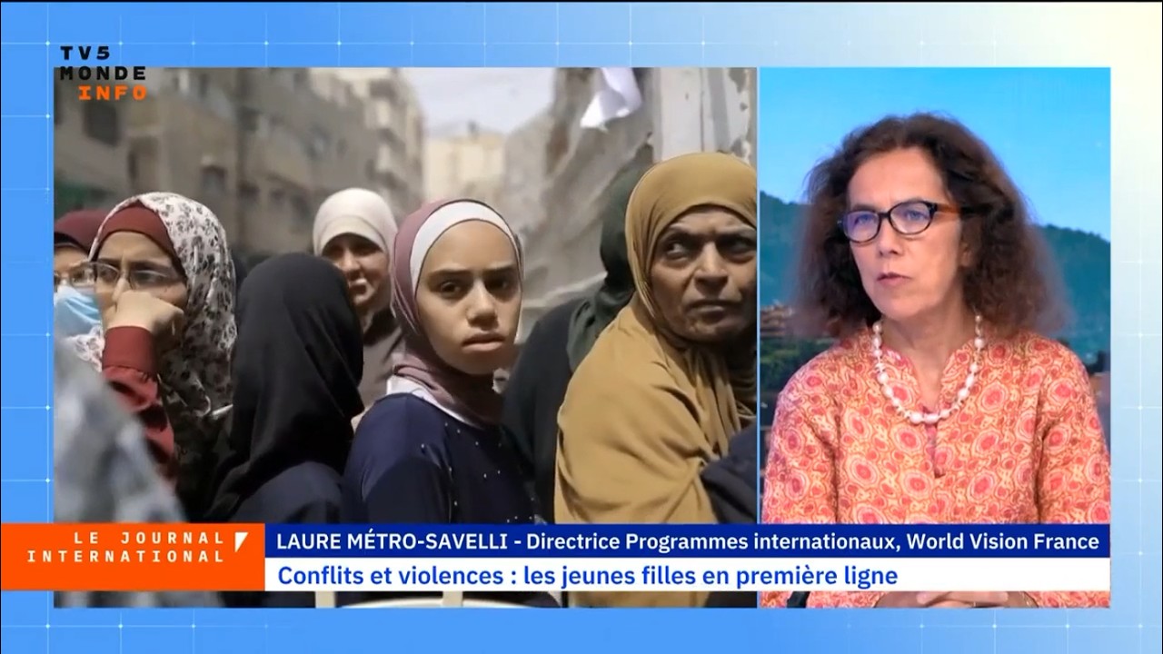 Journée internationale de la fille : le cri d’alerte de World Vision sur TV5MONDE INFO