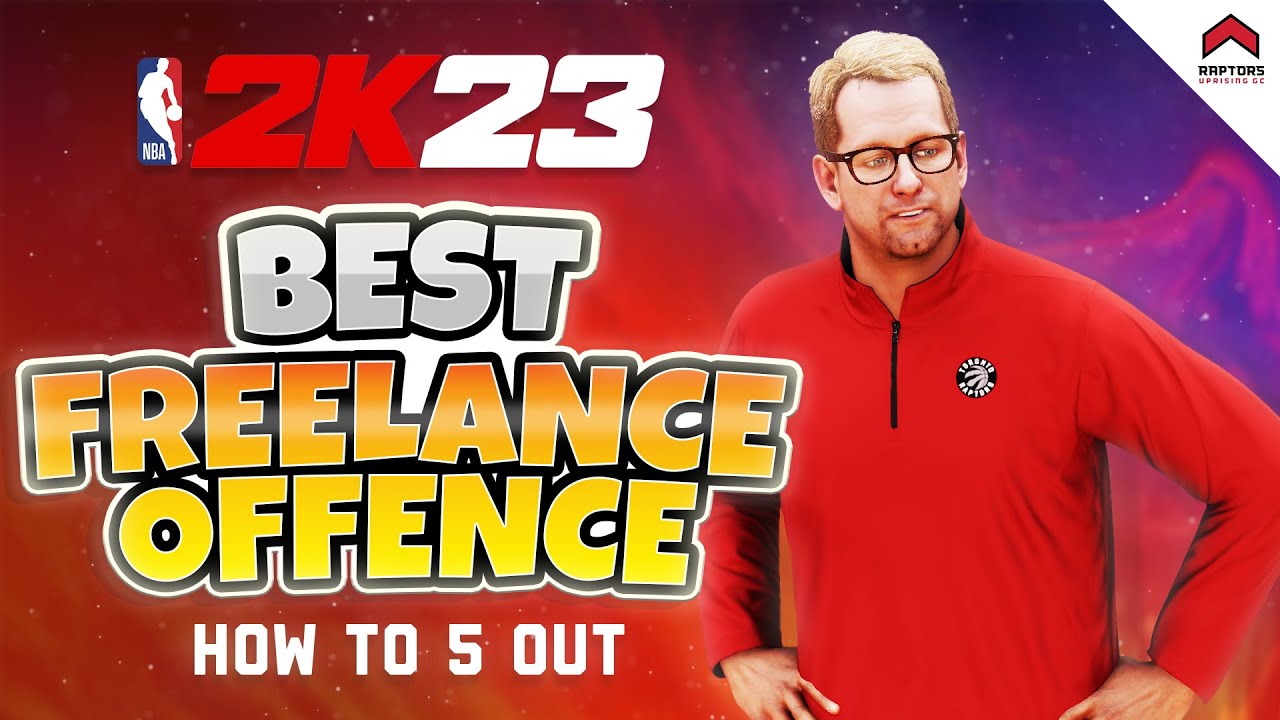 NBA 2K23 How to Run 5 Out Freelance Offense !