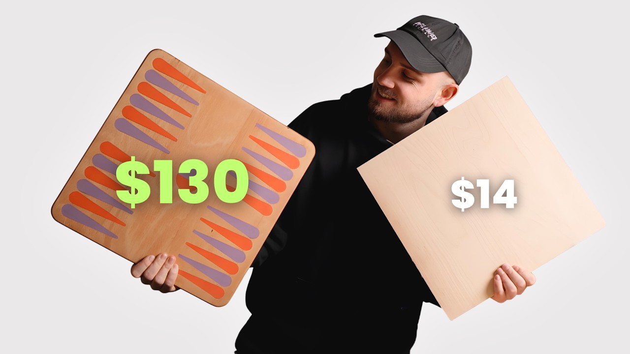 Za pomocą drukarki 3D zamieniłem sklejkę w produkt wart 130 dolar&oacute;w
