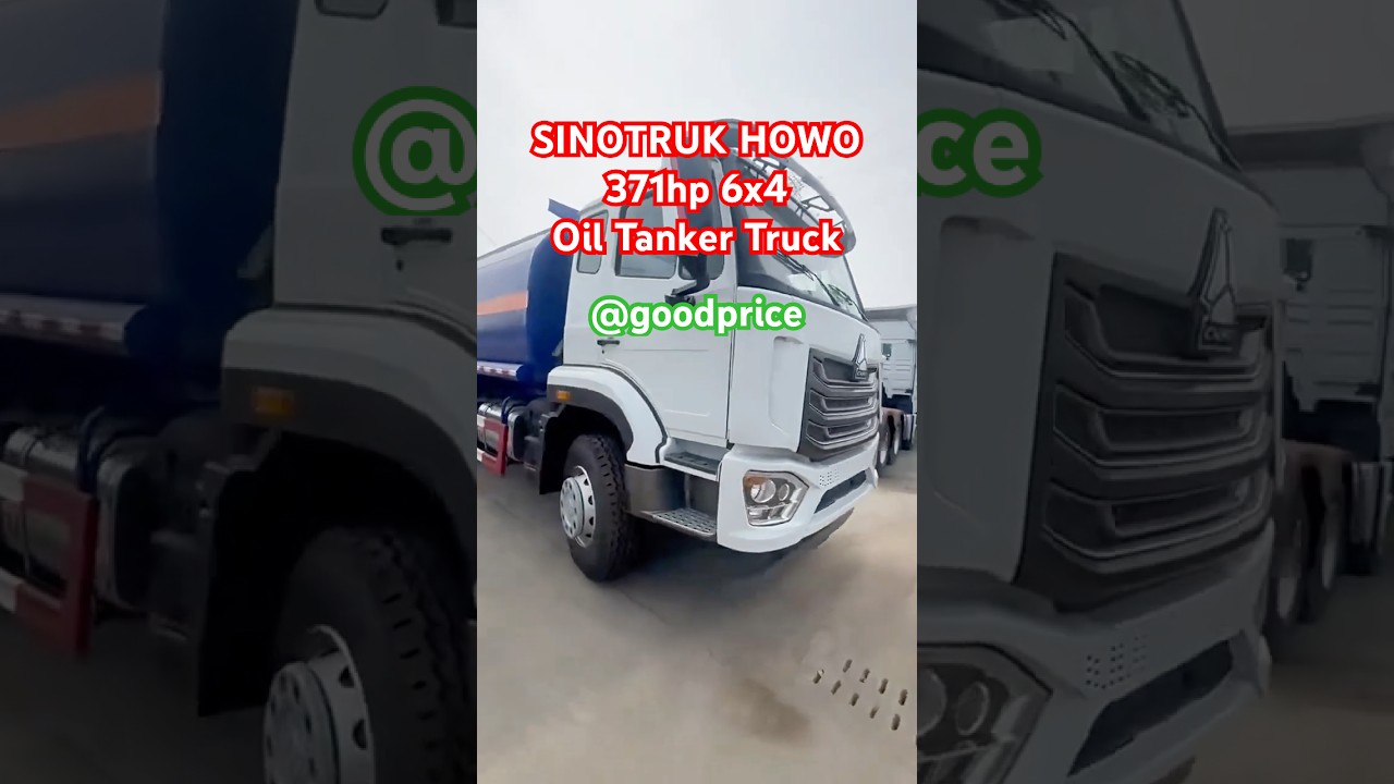 SINOTRUK HOWO 371hp 6x4 Oil Tanker Truck 🚚 – Diesel & Petrol Transport 
