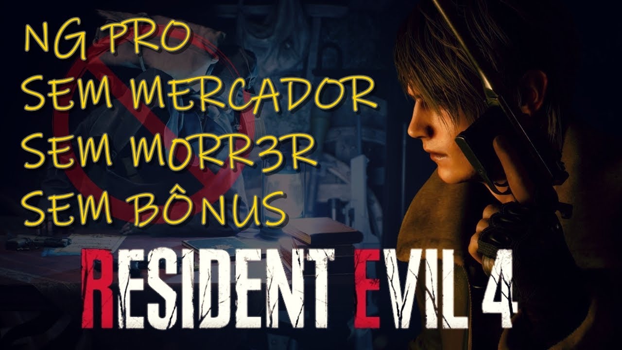 RESIDENT EVIL 4 REMAKE NG PRO SEM MERCADOR SEM M0RR3R TREINO #CHUP4 @JOKEER_021