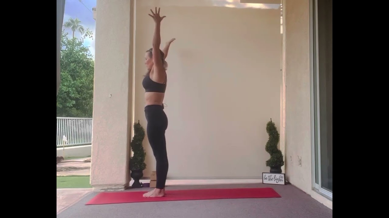Yoga Flow- Stand Tall and Find The Sun