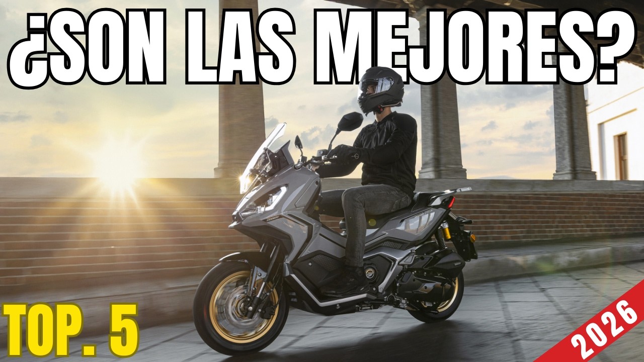 TOP 5 MEJORES SCOOTERS 125 del 2026: ¿Siguen siendo Honda y Yamaha las mejores?