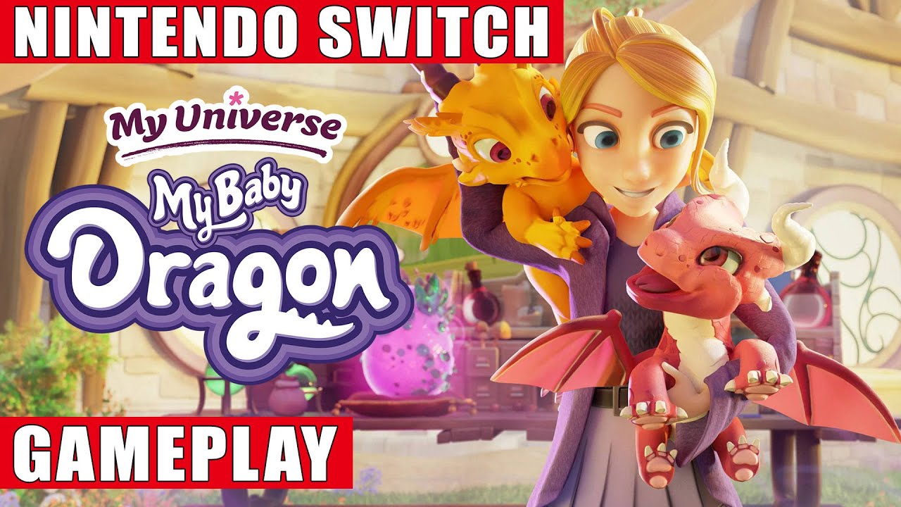 My Universe: My Baby Dragon Nintendo Switch Gameplay