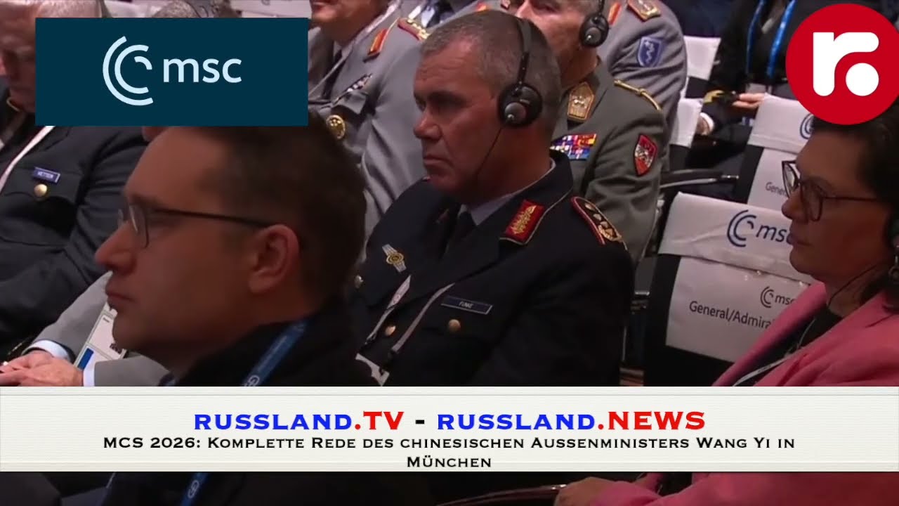 MCS 2026: Komplette Rede des chinesischen Außenministers Wang Yi in München