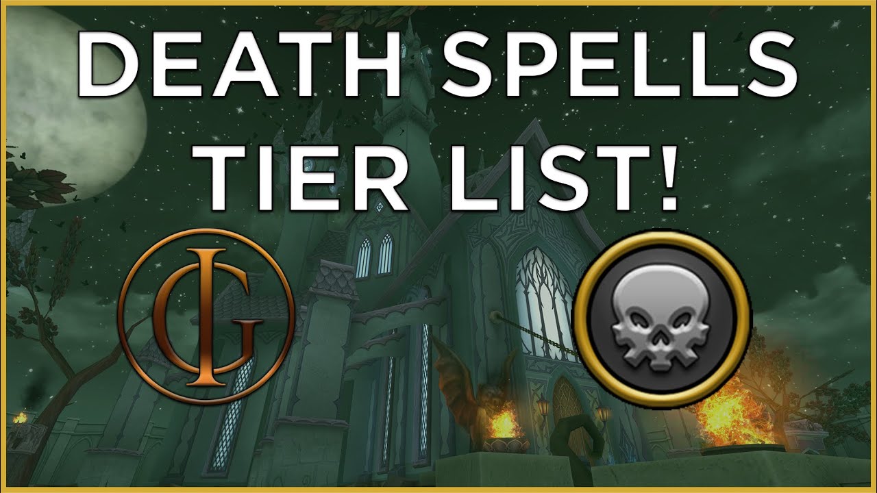Wizard101 Death Spells TIER LIST!