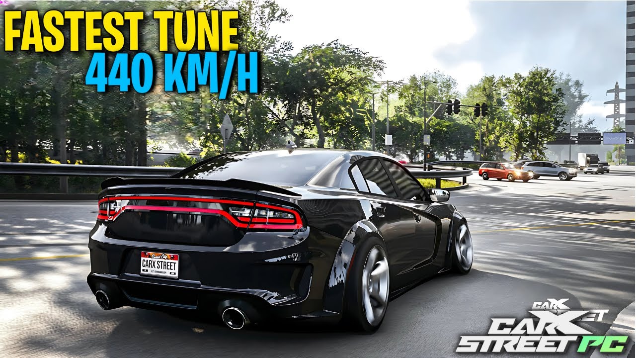 CarX Street | Best Tuning (DC2) DODGE CHARGER SRT HELLCAT 440KM/H