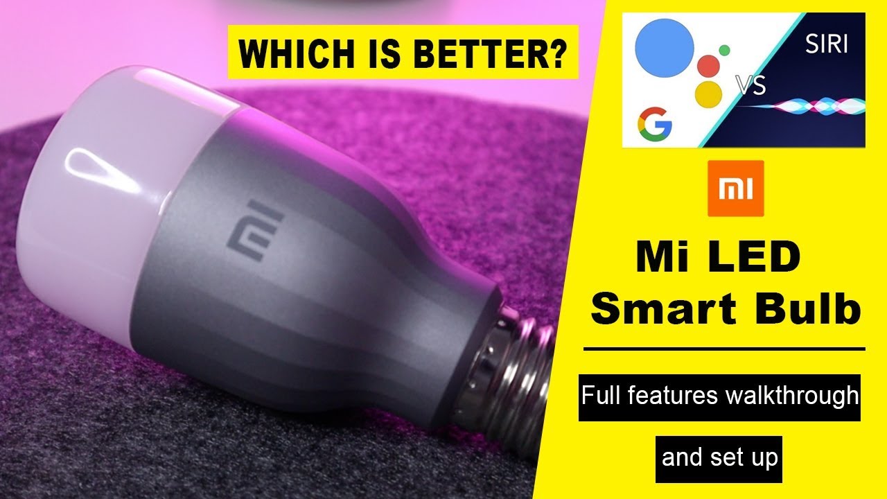 Умная светодиодная лампа Mi LED Smart Bulb &mdash; полная настройка для Android и iOS [Умный дом]