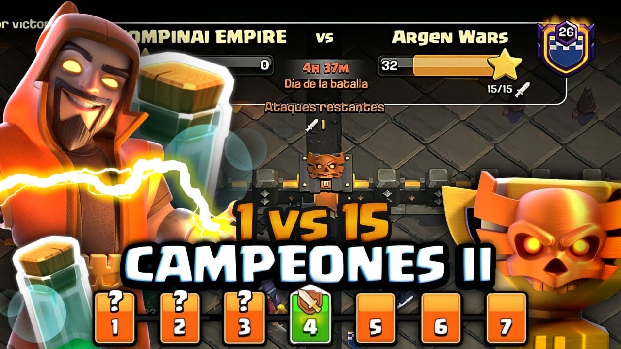 15 ATAQUES EN CAMPEONES II PERO A QUE COSTO😥