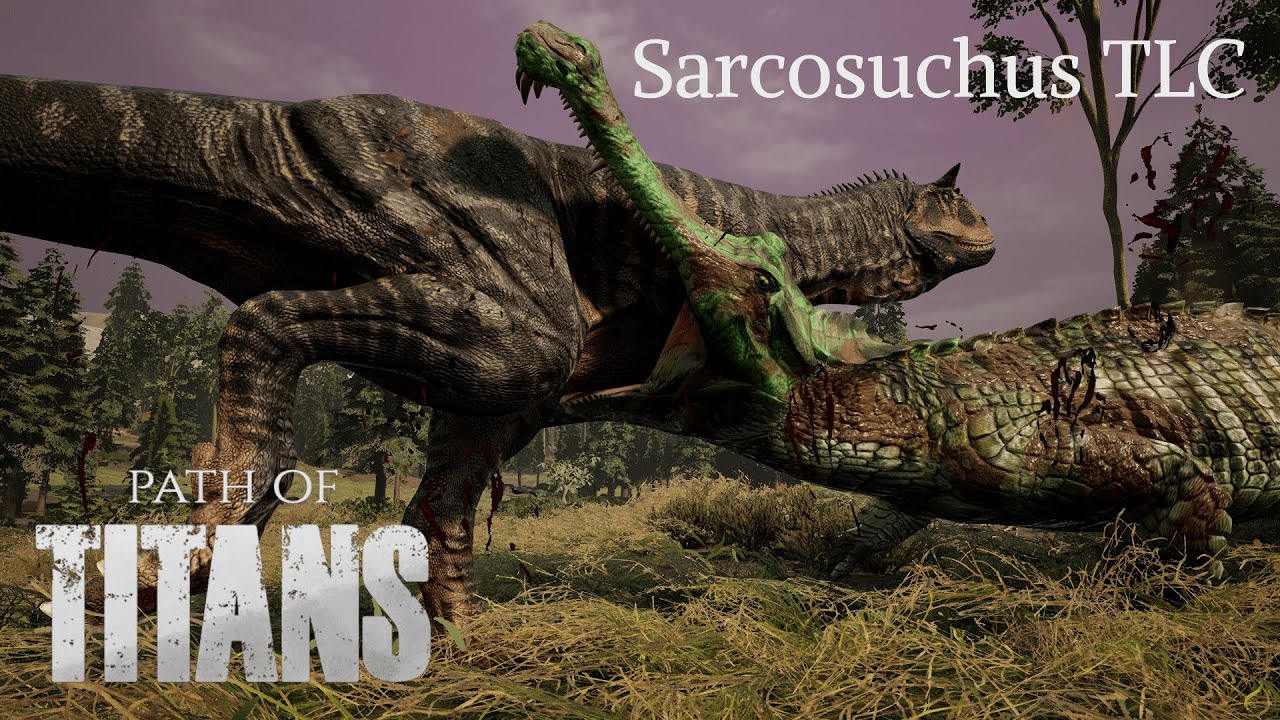 Sarcosuchus TLC Combat Testing | Path of Titans