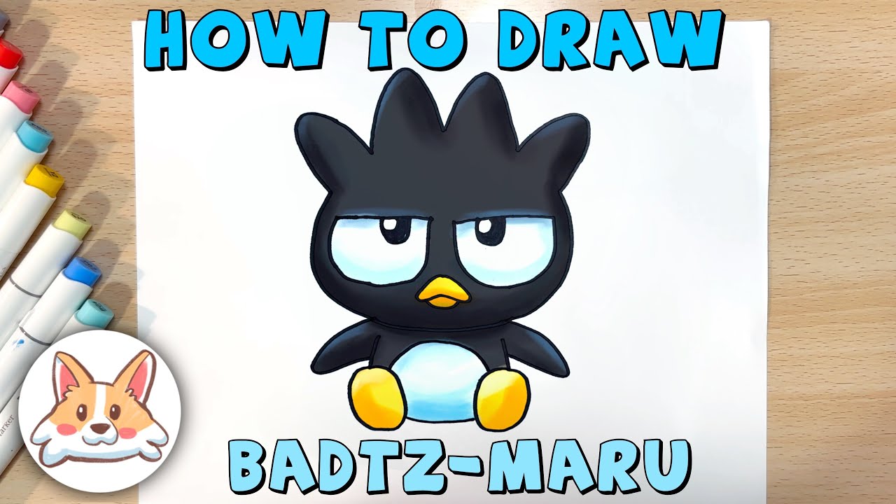 How to Draw Badtz-Maru from Sanrio