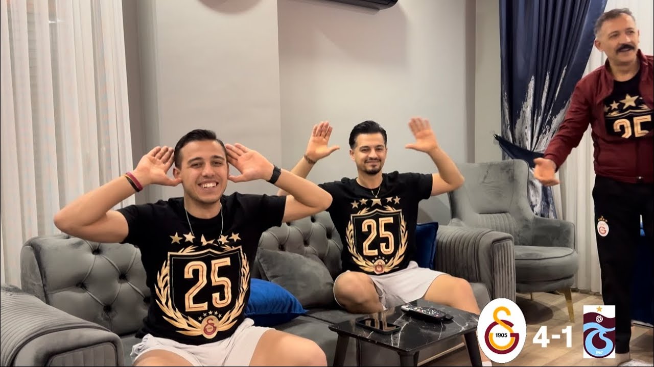 GALATASARAY 4-1 Trabzonspor Süper kupa maç özeti 
