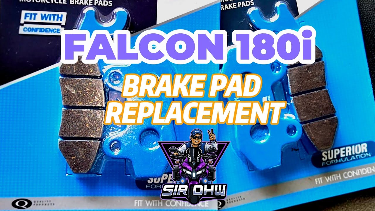 FALCON 180i - BRAKE PAD REPLACEMENT TUTORIAL